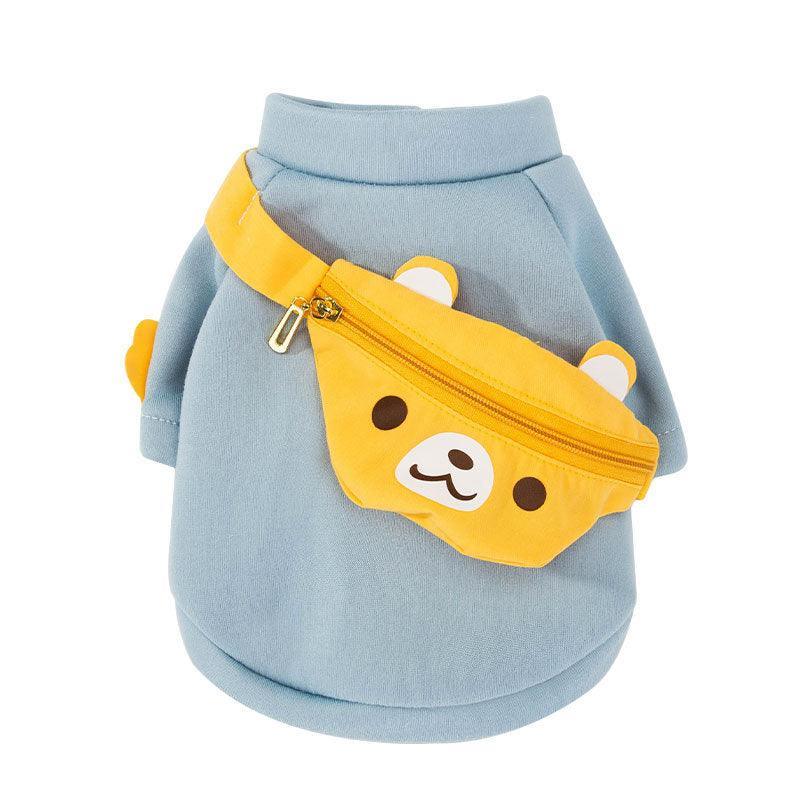 Discover the Cuddly Cartoon Pet Sweater Backpack – The Ultimate Adventure Companion!